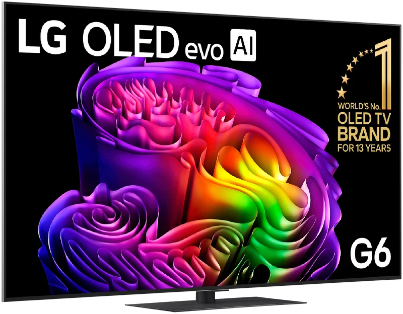 LG 65" OLED EVO AI G6 4K Smart TV 2026