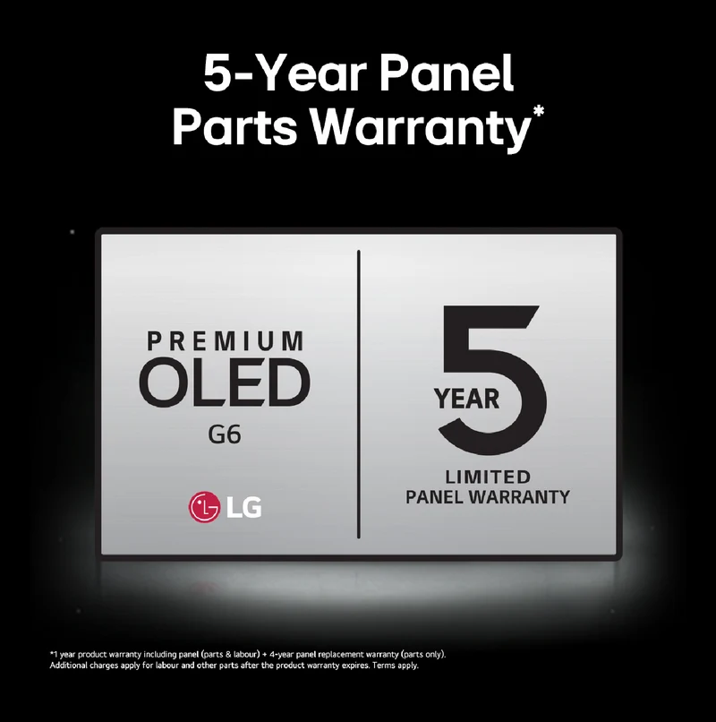 LG 65" OLED EVO AI G6 4K Smart TV 2026