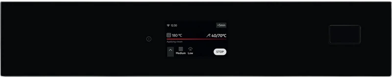 Electrolux 60cm Oven with Full Steam and Food Probe, 24 Function, Black - 800 Series