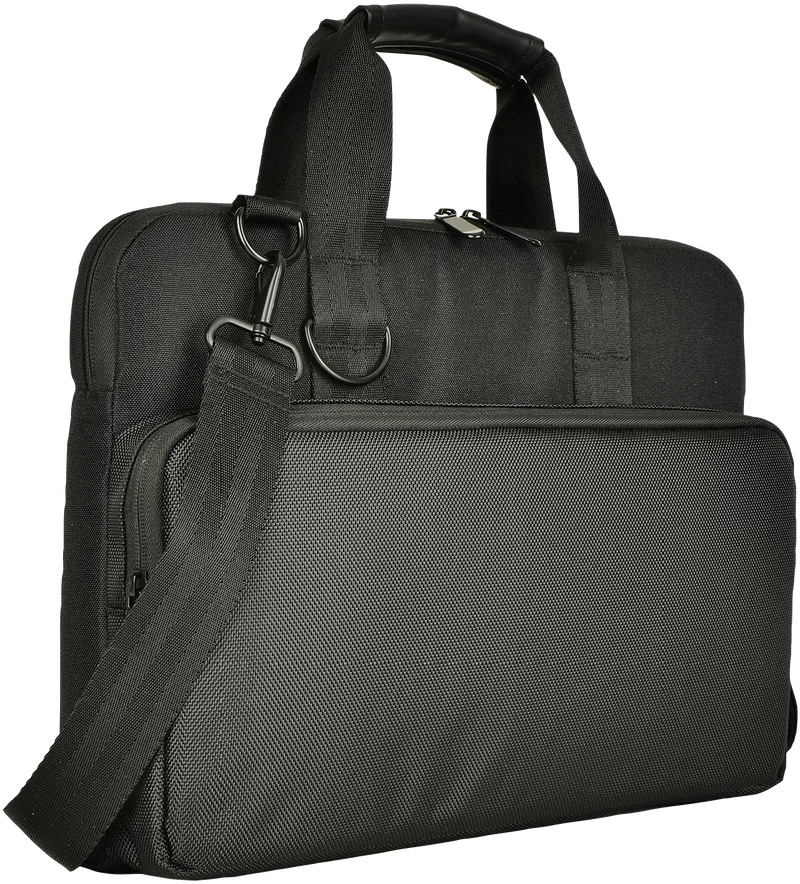Generation Earth 14.1" Tough Laptop Briefcase (Black)