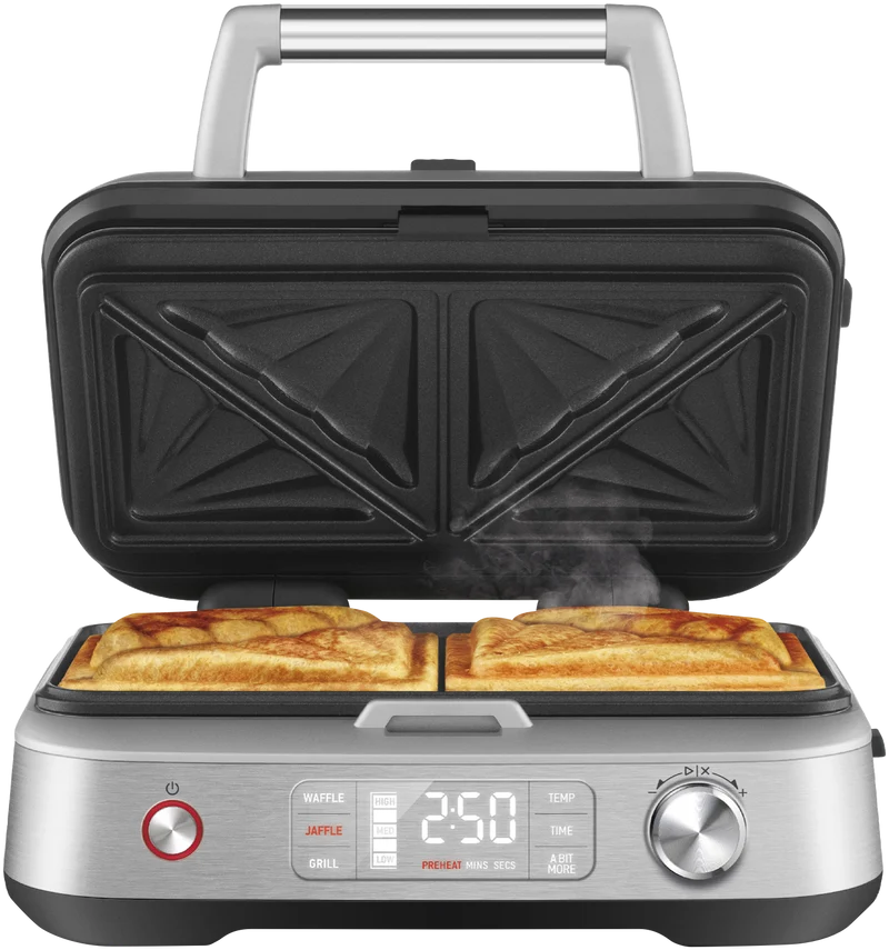 Breville The Switch & Press 3-in-1 Waffle, Jaffle & Grill