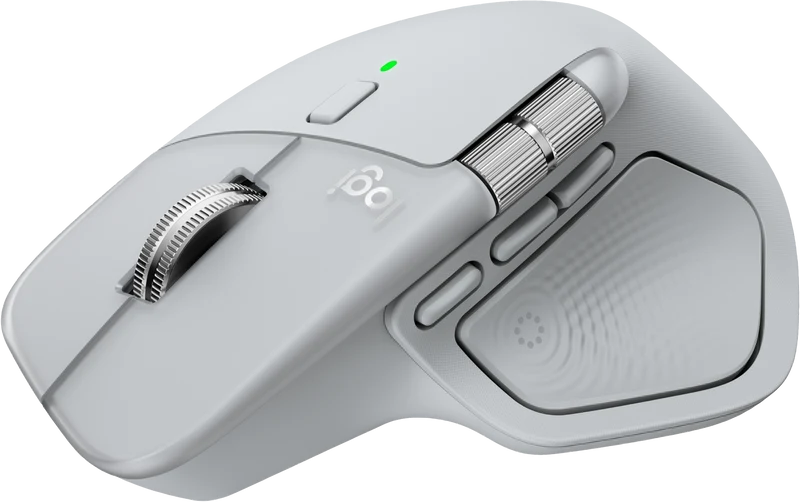 Logitech MX Master 4 Wireless Mouse (Pale Grey)