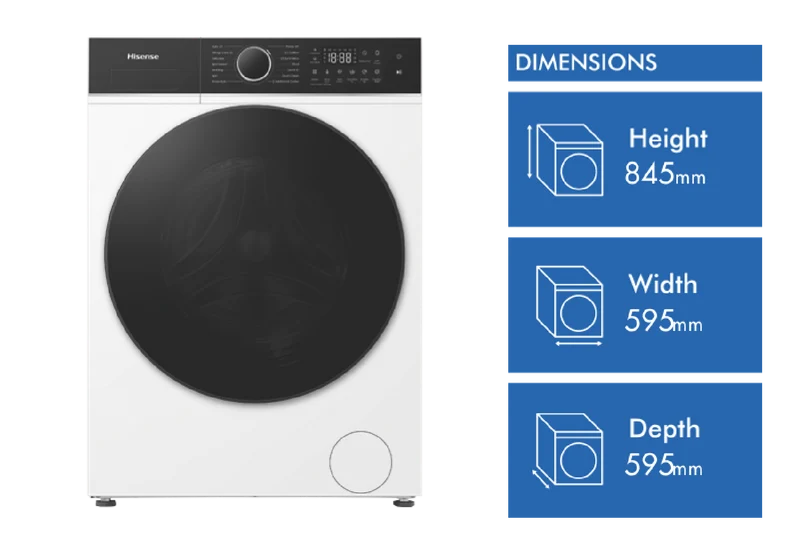 Hisense 12kg Series 5I Front Load Washer