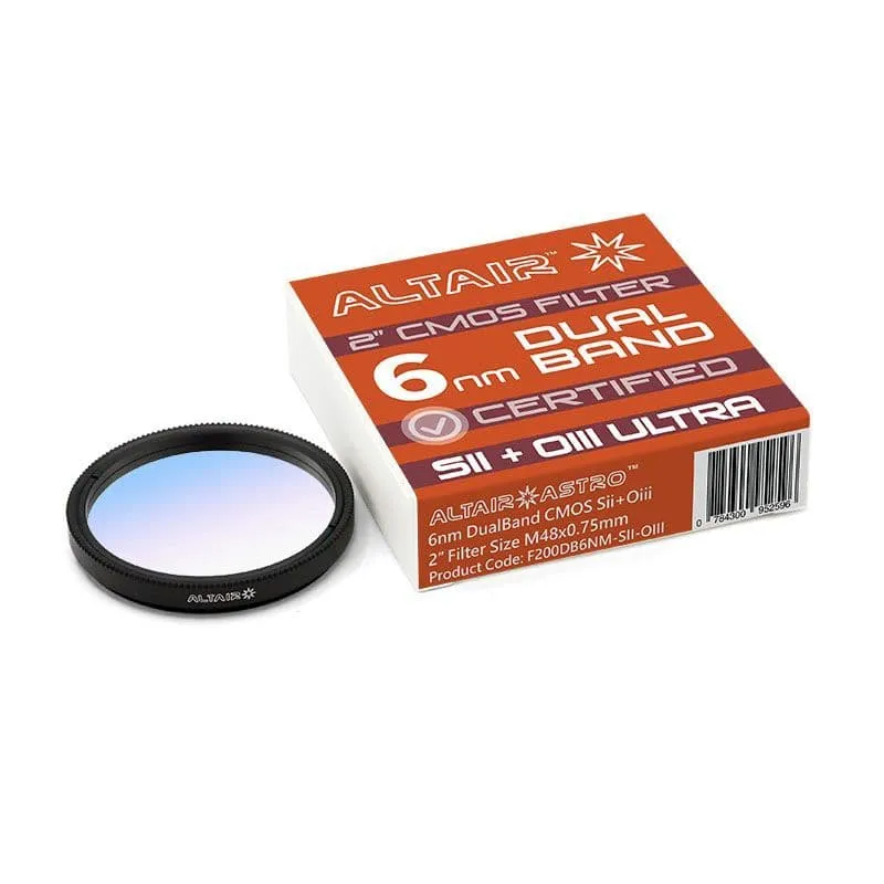 Altair 1.25 DualBand Sii/Oiii 6nm Filter