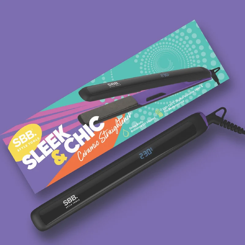 SBB Sleek And Chic Ceramic Straightener