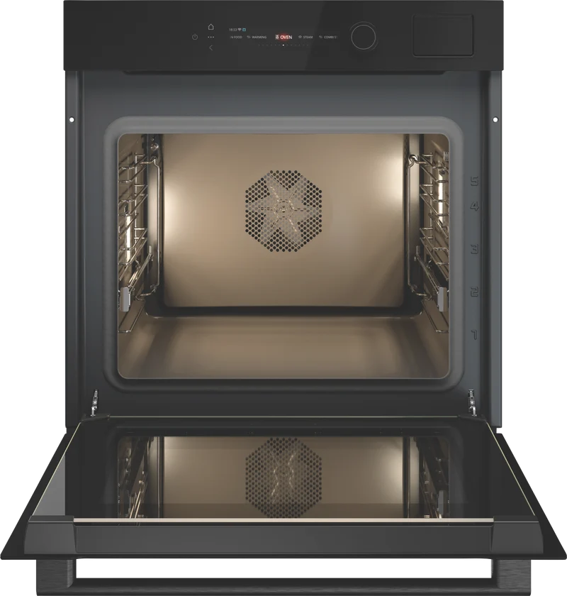 ASKO Craft 60cm Combi Steam Oven, Black Glass