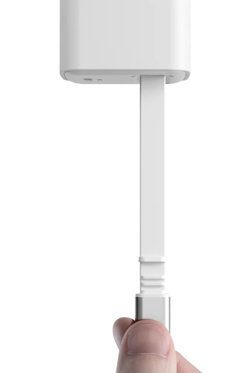 Cygnett Powerplus 30W Wall Charger with 80cm Retractable USB-C Cable Wall Charger