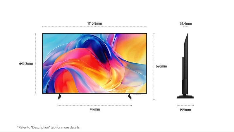 Samsung 50" M70H Mini LED 4K Smart TV 2026
