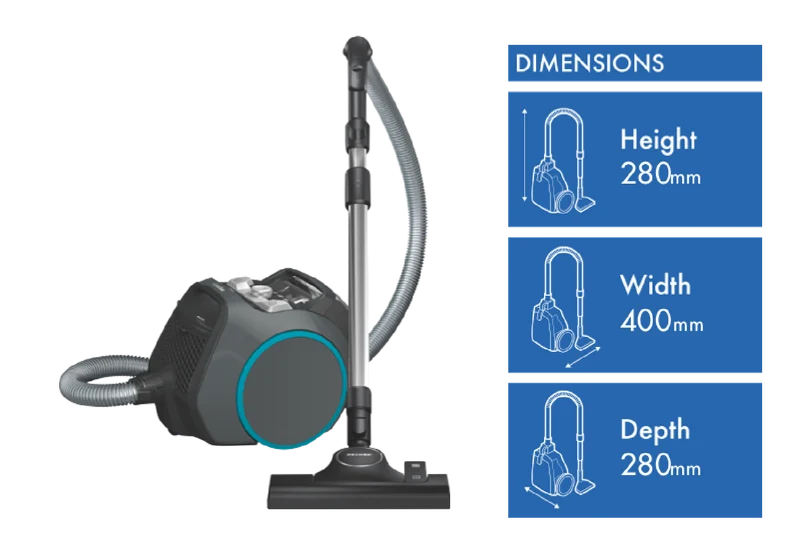 Miele Boost CX1 Bagless Vacuum Graphite Grey