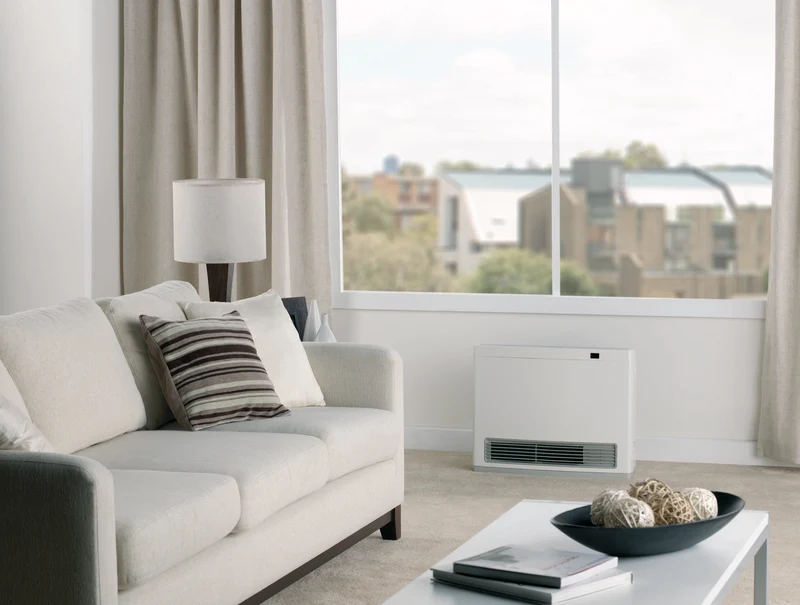 Rinnai Avenger 25MJ NG Unflued Convector Heater - White