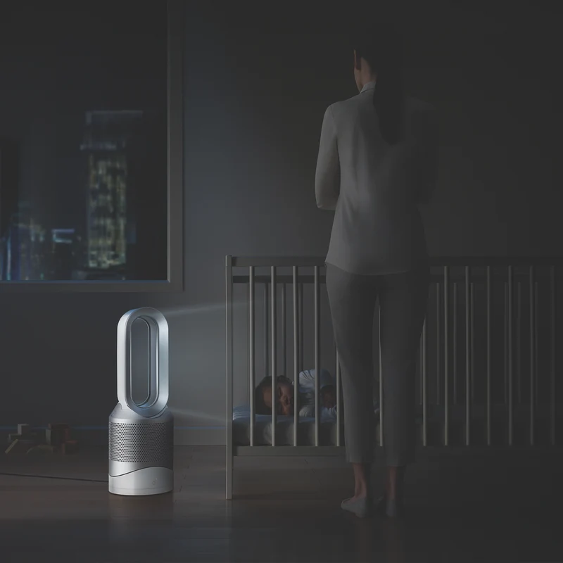 Dyson HP00 Pure hot+cool Fan Heater White/Silver