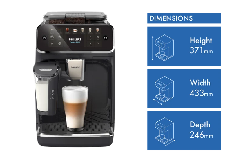Philips 4400 Series LatteGo Fully Automatic Espresso Machine