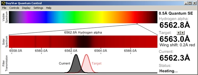 Daystar Filters Quantum Hydrogen Alpha 0.6Å… PE