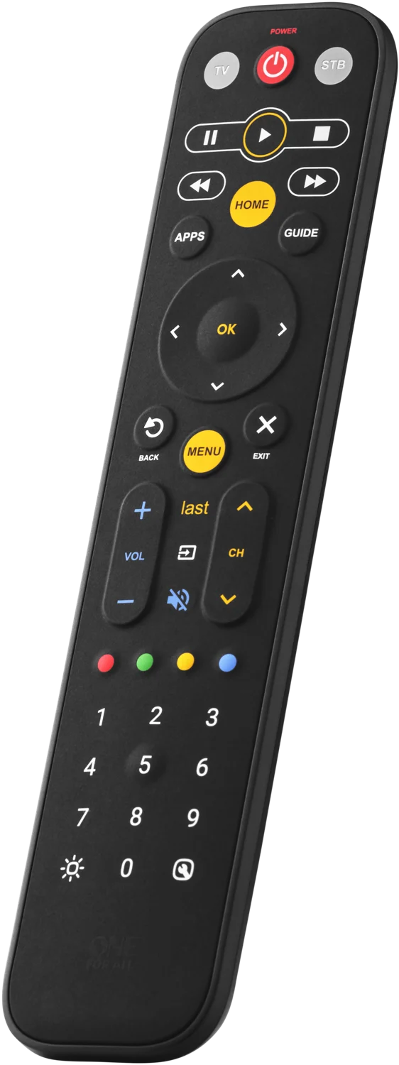 One For All Eazy Clean Universal TV Remote Control