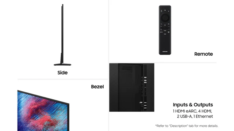 Samsung 65" MICRO RGB R95H 4K Smart AI TV 2026
