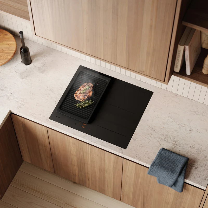 ASKO Series 5, 60cm 4 Zone Induction Cooktop, Matte Black