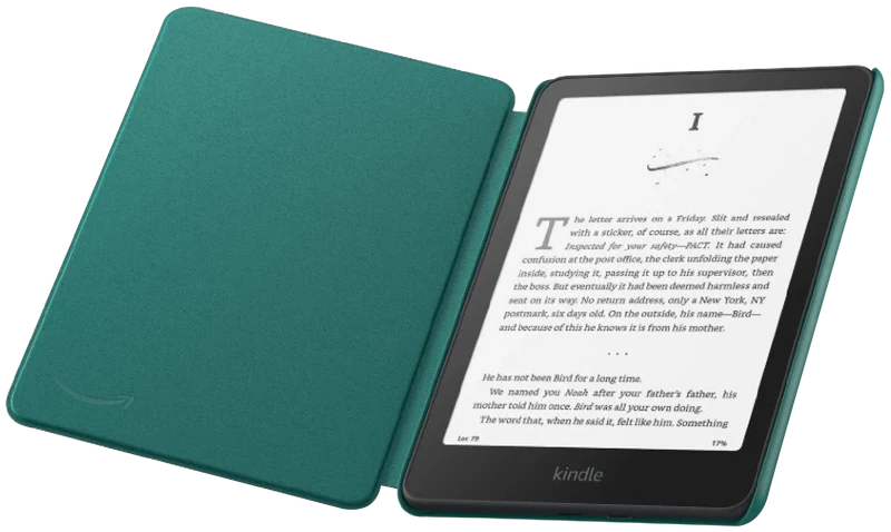 Kindle Paperwhite 12th Gen Plant Based Leather Cover (Jade)