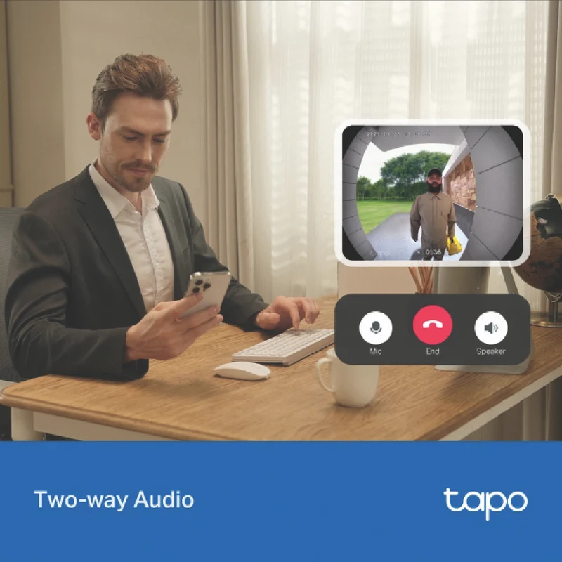 TP-LINK Smart 2K Video Doorbell Mini