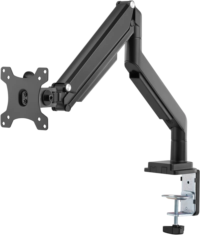 Ergovida Black Gas Spring Single Monitor Arm