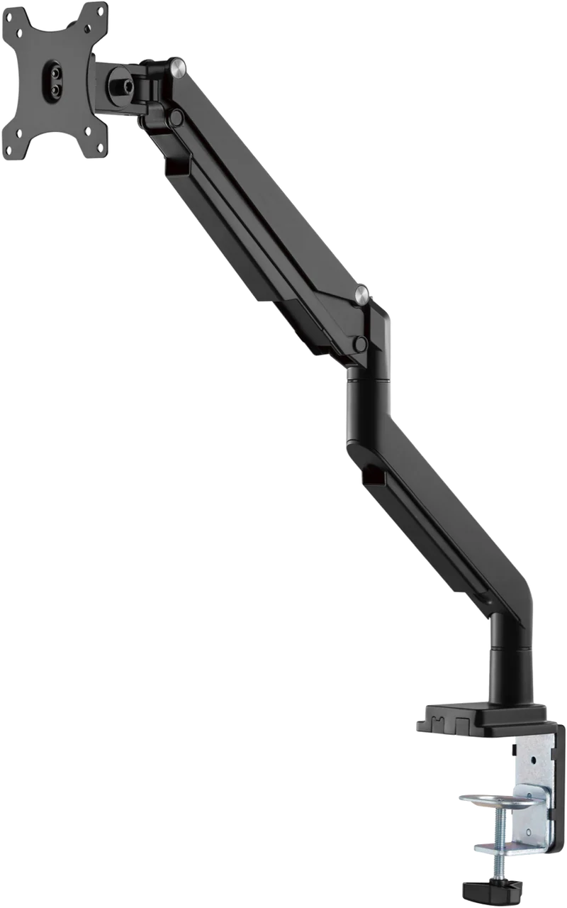 Ergovida Black Gas Spring Single Monitor Arm