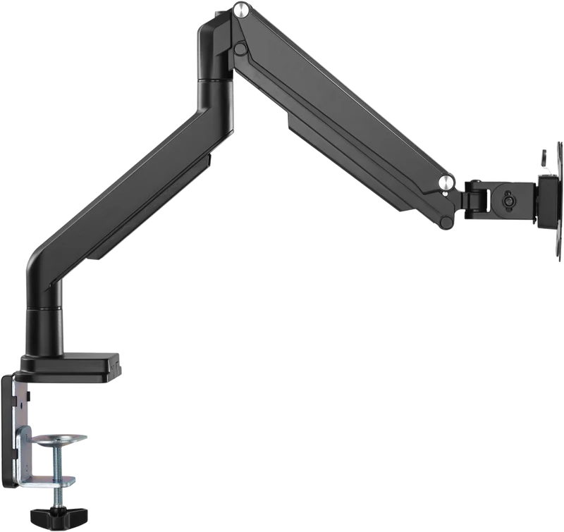 Ergovida Black Gas Spring Single Monitor Arm