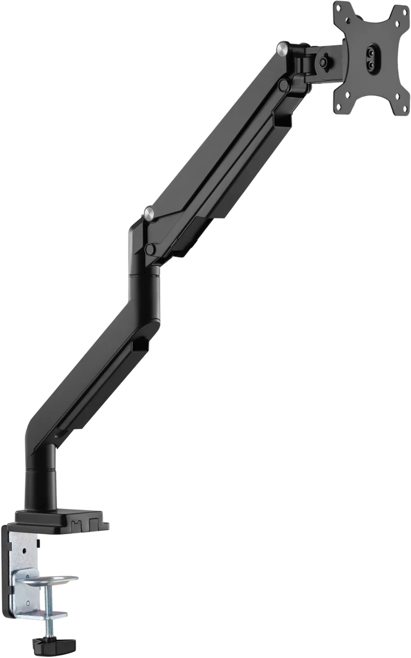 Ergovida Black Gas Spring Single Monitor Arm