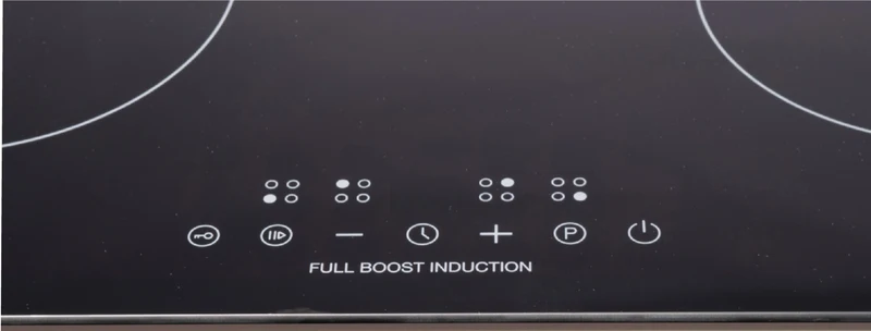 Glemgas 60cm 4 Zone Induction Cooktop, Black
