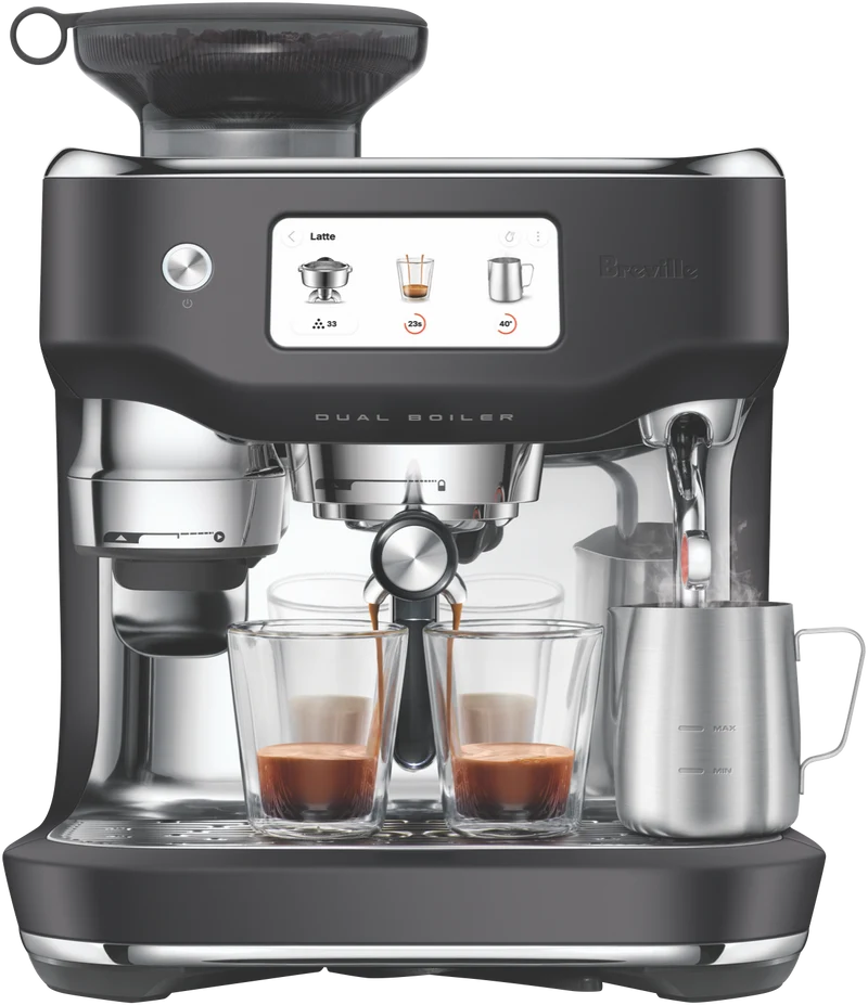 Breville The Oracle Dual Boiler Coffee Machine Black Truffle