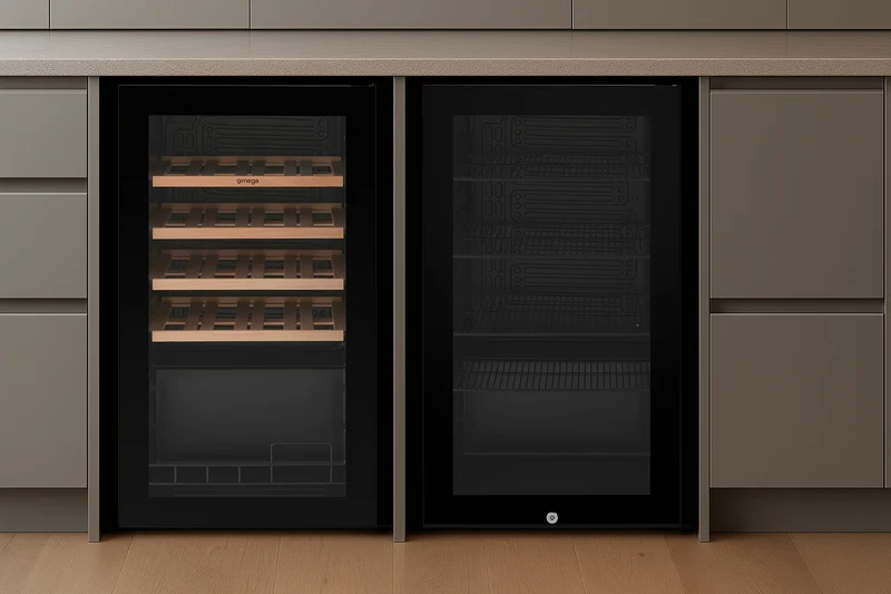 Omega 34 Bottle Freestanding Wine Cabinet