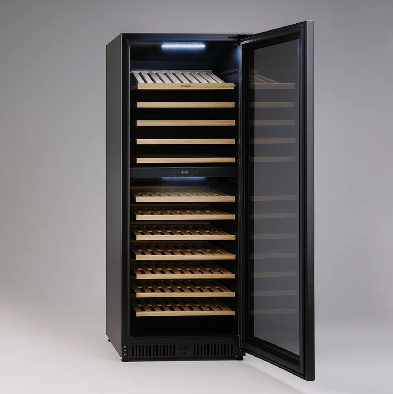 Omega 169 Bottle Dual Zone Wine Cabinet
