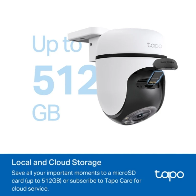 TP-LINK 2K Outdoor Pan/Tilt Security Wi-Fi Camera (2-pack)