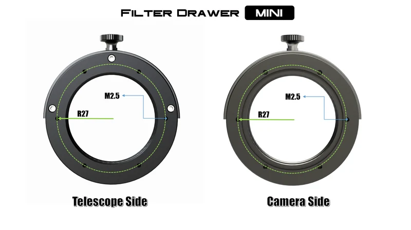Player One Astronomy Filter Drawer-MINI