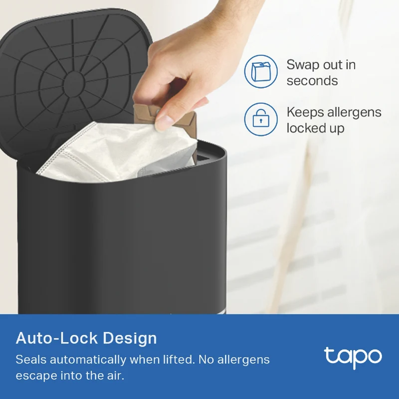 TP-LINK Tapo Max Series Robot Vacuum Disposable Dust Bag 5Pk