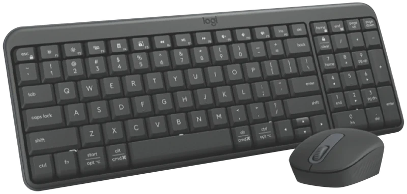 Logitech MK250 Bluetooth Wireless Keyboard & Mouse (Graphite)