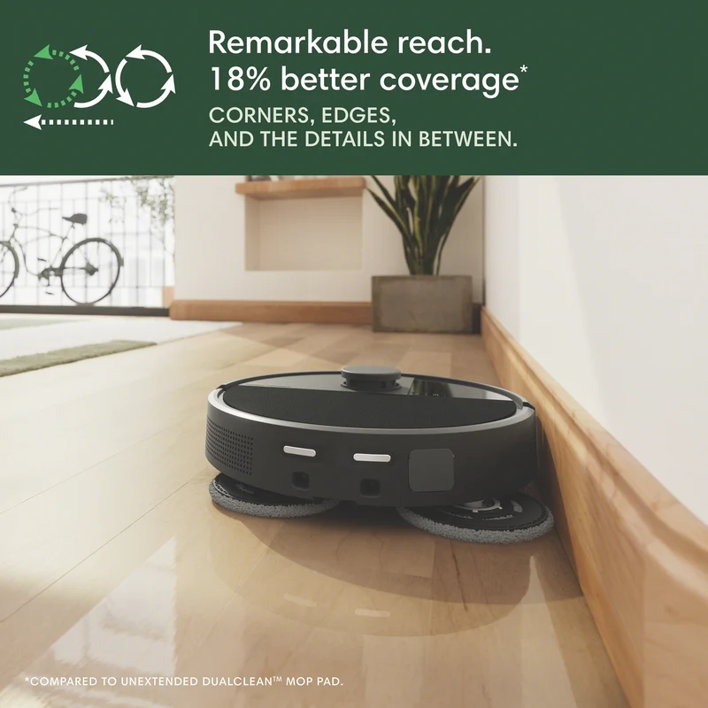 iRobot Roomba Plus 505 Combo Robot Vacuum + AutoWash Dock