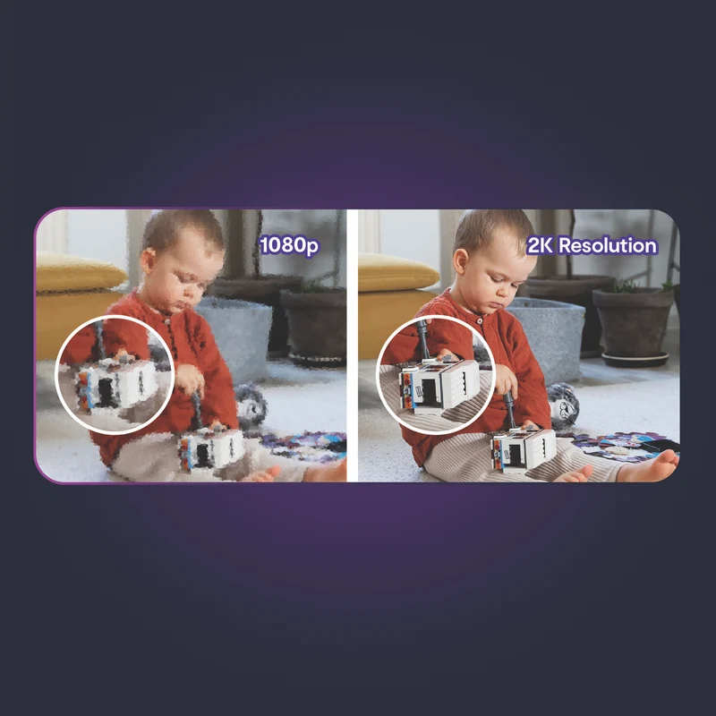 Connect SmartHome 2K 360 Pan & Tilt Camera