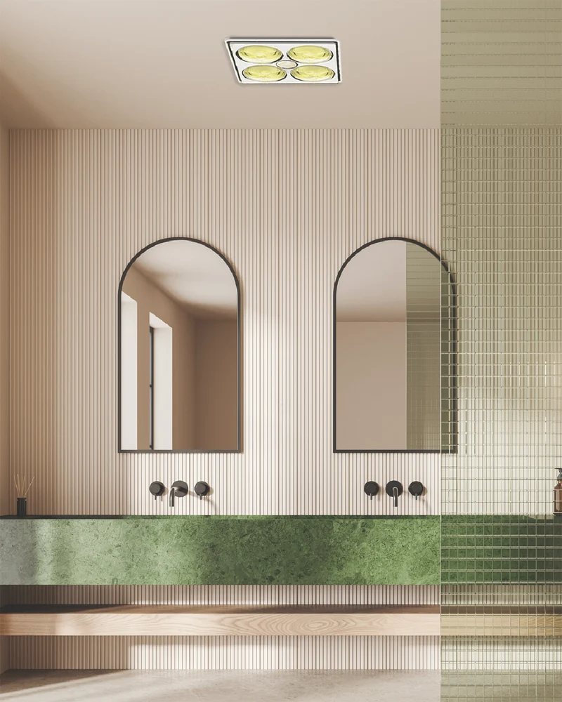 IXL Tastic Paramount 3 in 1 - Bathroom Heater, Exhaust Fan & Light