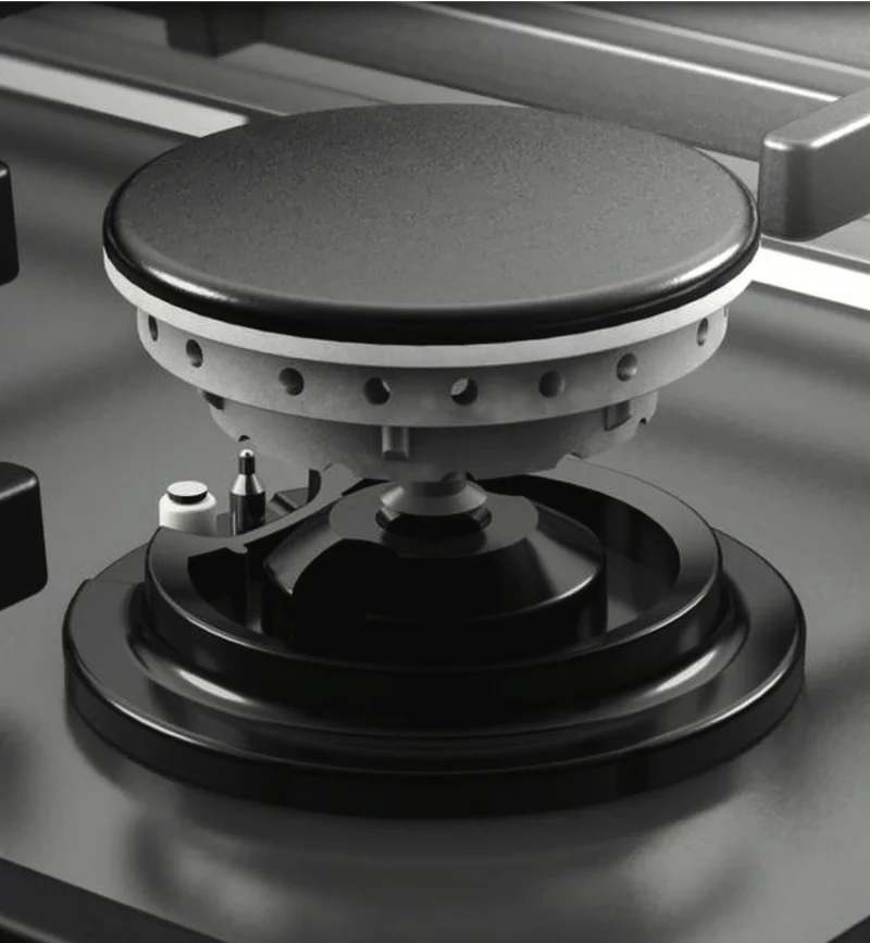 ASKO 75cm 5 Burner Gas Cooktop - Stainless Steel