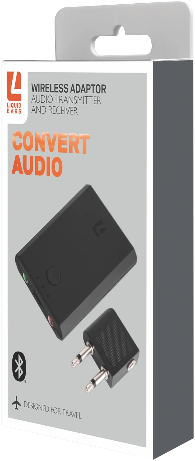 LIQUIDEA Bluetooth Transmitter + Airline Adaptor