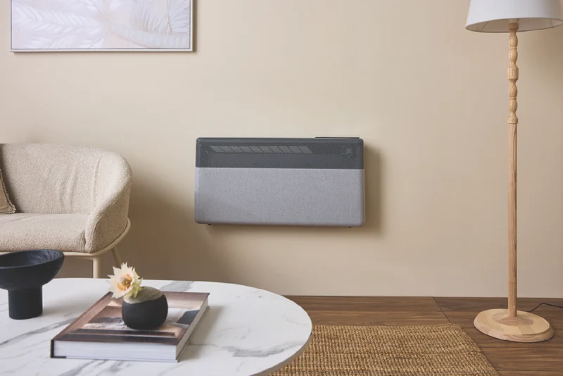 Ausclimate 2000W Ec0Smart Pro Large Panel Heater - Stone Grey