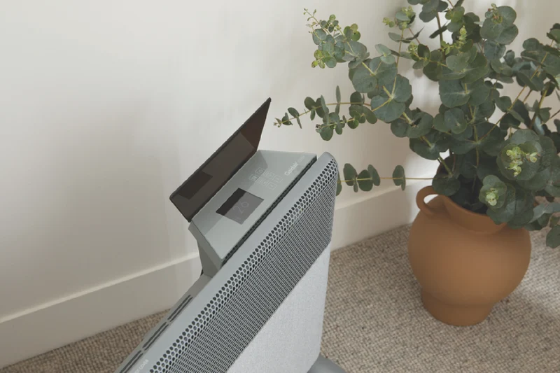 Ausclimate 2000W Ec0Smart Pro Large Panel Heater - Stone Grey