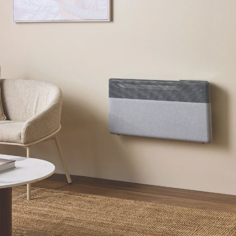 Ausclimate 2000W Ec0Smart Pro Large Panel Heater - Stone Grey