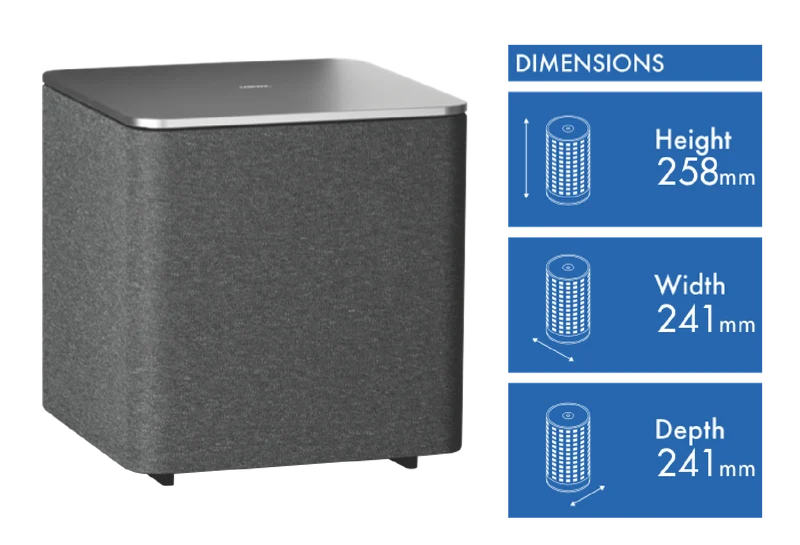 Loewe PF KLANG1 SUBWOOFER GRAPHITE GREY