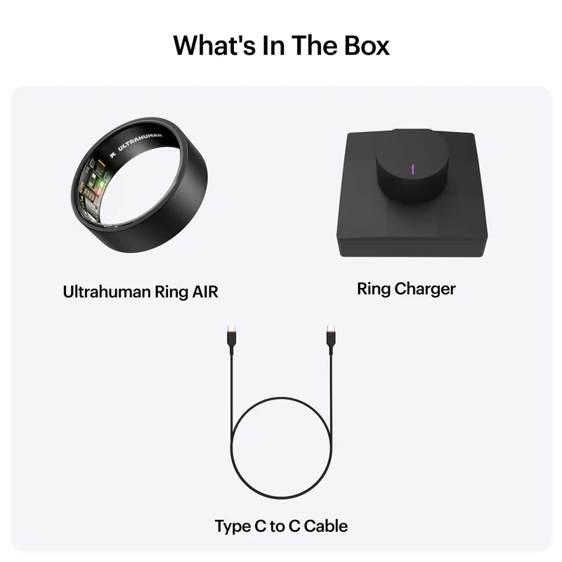 Ultrahuman Ring Air Size 11 Matte Grey