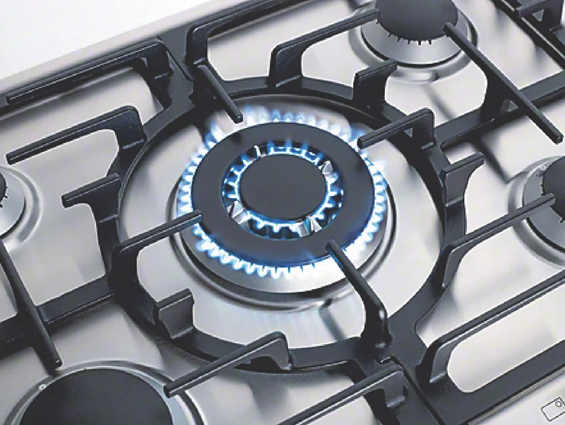 Miele 65cm 4 Burner Gas Cooktop Stainless Steel
