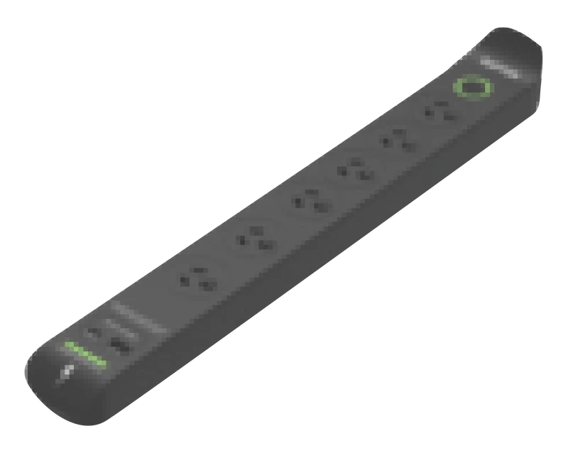 Jackson 6X - 6 Outlet Slimline 45W PD Powerboard