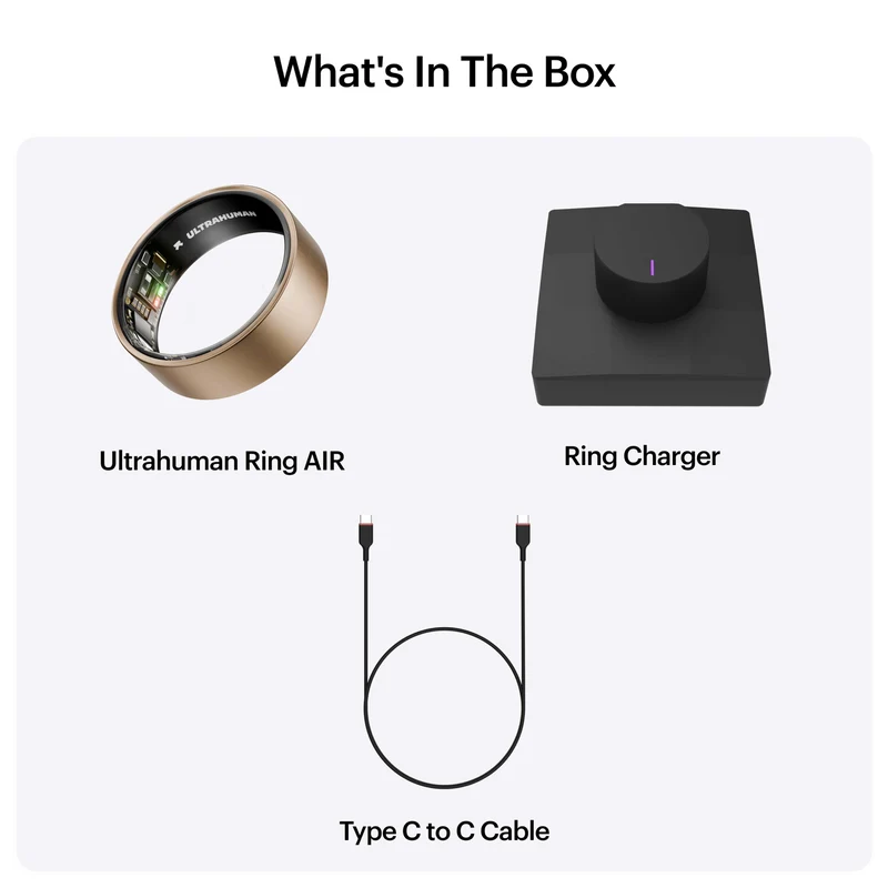 Ultrahuman Ring Air Size 05 Brushed Rose Gold