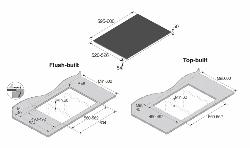 ASKO 60cm 4 Zone Induction Cooktop