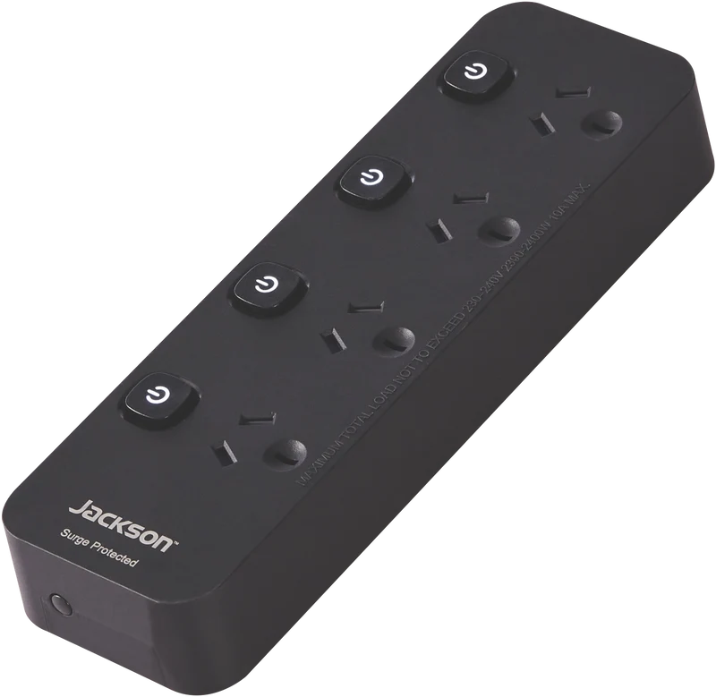 Jackson 4 Way Individual Switch Powerboard
