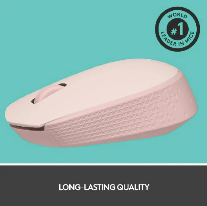 Logitech M171 Compact Wireless Mouse (Rose)